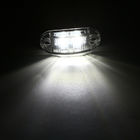 12V 2 pcs Trailer Automotive Side Marker Light, Lampu Kendaraan Darurat 80lm