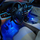 0.35A 12V Strip Lampu Mobil LED Interior, Strip Lampu LED Interior Kendaraan 4M