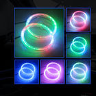 Cincin Halo LED Warna-warni RGB Otomatis Untuk Lampu Depan, Lampu LED Angel Eyes 95mm