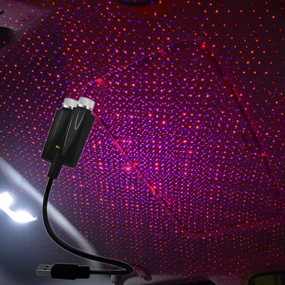 Lampu Ambient USB Mobil Dua Warna Lampu Atap Langit Malam Atap