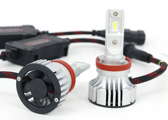 6000lm H9 Bohlam Lampu Depan LED