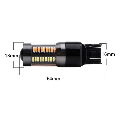 A / W 6500K 7443 990LM 66SMD Lampu Belakang LED