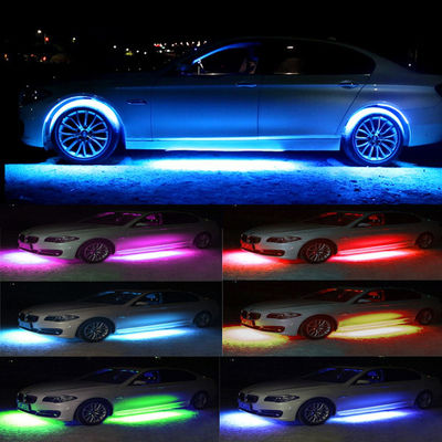 4 pcs Lampu Bagian Bawah Bodi LED Untuk Mobil