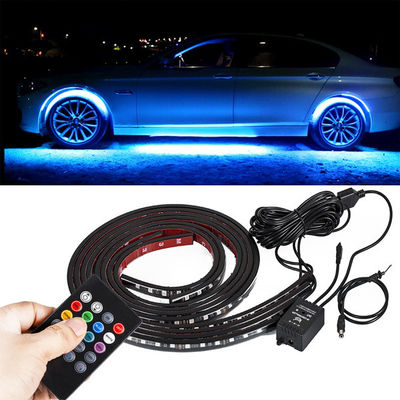 4 pcs Lampu Bagian Bawah Bodi LED Untuk Mobil