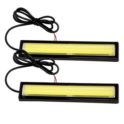 6W IP67 840lm COB LED Daytime Running Light Daya Tinggi