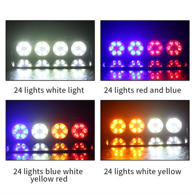 Penerapan Lampu Peringatan Strobo LED Kaca Depan Berkedip