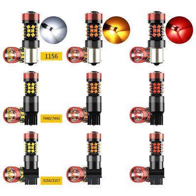 1156 T20 7440 6500K 30pcs 1500lm Lampu Ekor LED Mobil