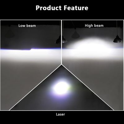 Lensa Proyektor Laser LED 6000K