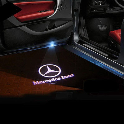 Proyektor Lampu Pintu Logo Mobil 6.5CM