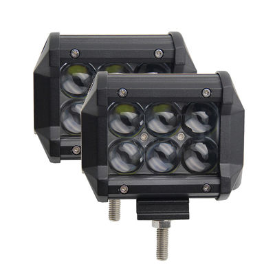 4 Inch Dual Row 30W 6500K Off Road Lampu Kerja LED Bar Lensa 4D untuk Truk Jeep