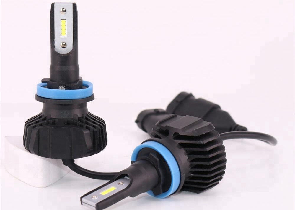 S1 H8 H11 IP67 Csp Mobil LED Headlight Bulb Warna Ganda